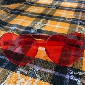 FUNKY heart eye glasses